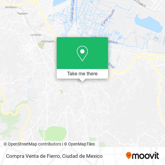 Mapa de Compra Venta de Fierro