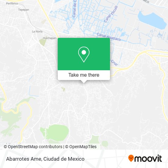 Abarrotes Ame map