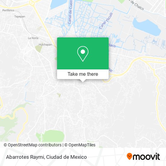 Abarrotes Raymi map