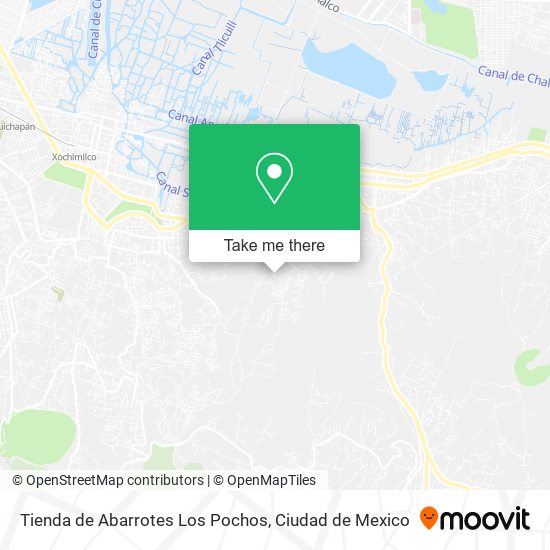 Mapa de Tienda de Abarrotes Los Pochos
