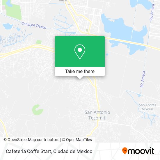 Cafeteria Coffe Start map