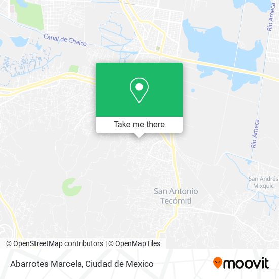 Abarrotes Marcela map