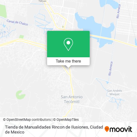 Tienda de Manualidades Rincon de Ilusiones map
