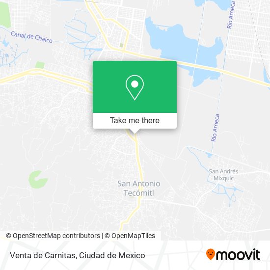 Venta de Carnitas map