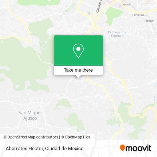 Abarrotes Héctor map
