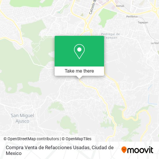 Compra Venta de Refacciones Usadas map