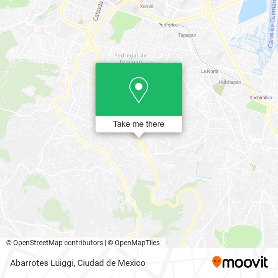 Abarrotes Luiggi map