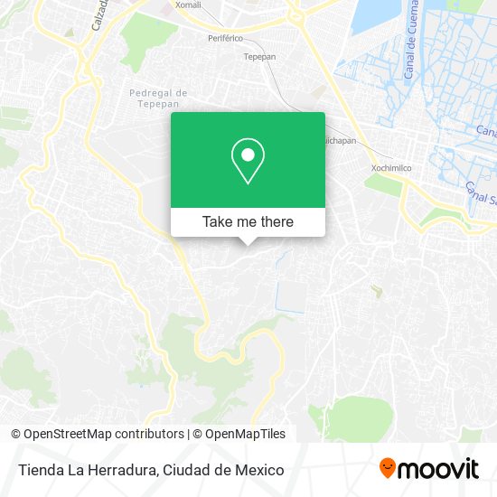 Mapa de Tienda La Herradura