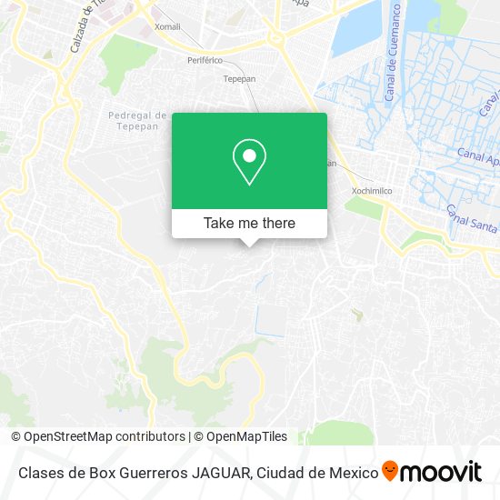 Clases de Box Guerreros JAGUAR map