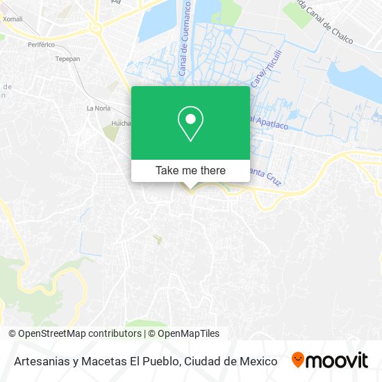 Artesanias y Macetas El Pueblo map