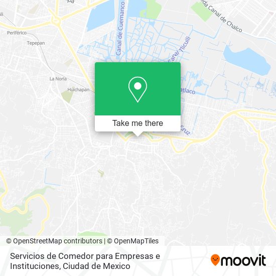 Servicios de Comedor para Empresas e Instituciones map