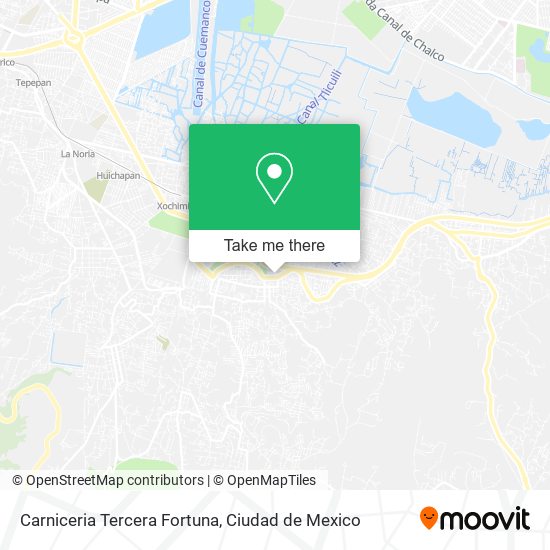 Carniceria Tercera Fortuna map