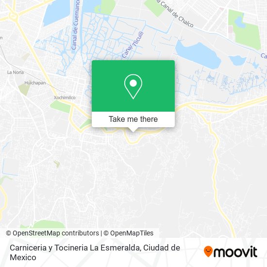 Mapa de Carniceria y Tocineria La Esmeralda