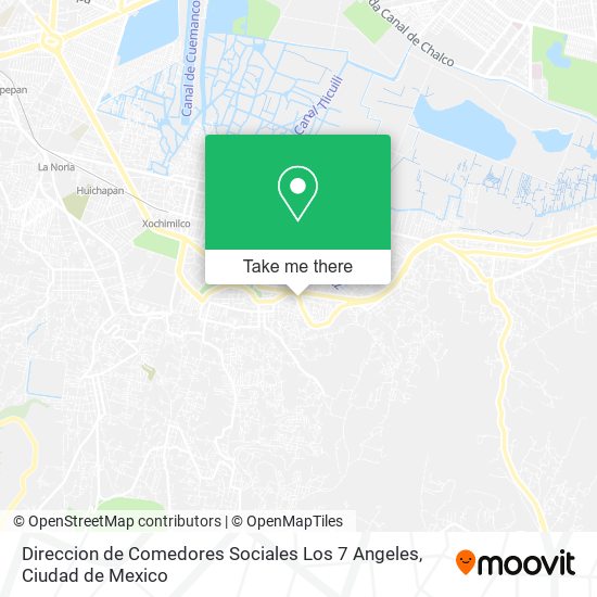 Direccion de Comedores Sociales Los 7 Angeles map