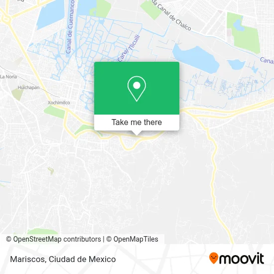 Mariscos map
