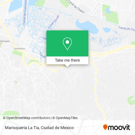 Mapa de Marisqueria La Tia