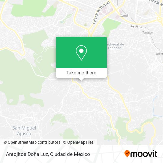 Antojitos Doña Luz map