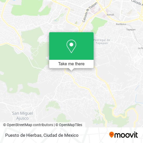 Puesto de Hierbas map