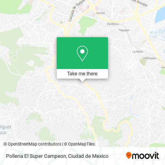 Polleria El Super Campeon map