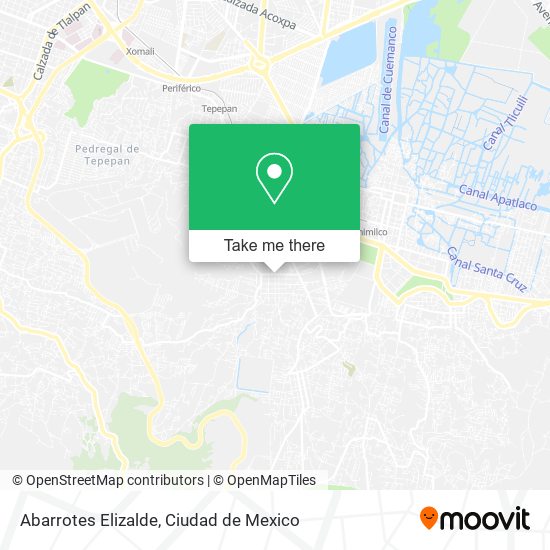 Abarrotes Elizalde map