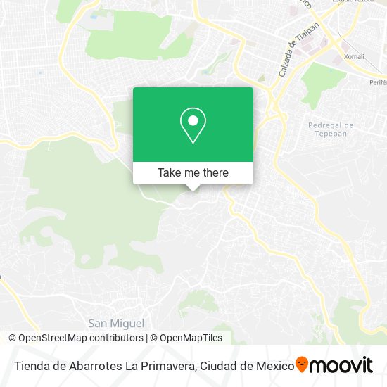 Tienda de Abarrotes La Primavera map