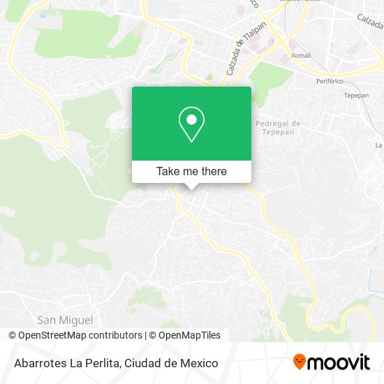 Abarrotes La Perlita map