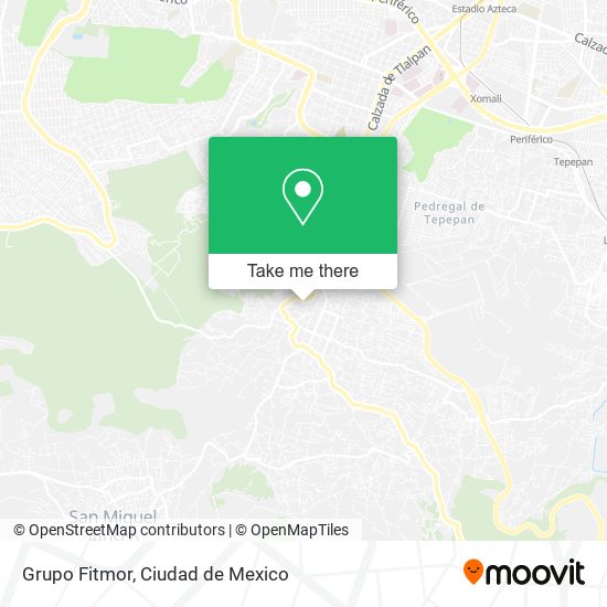 Grupo Fitmor map