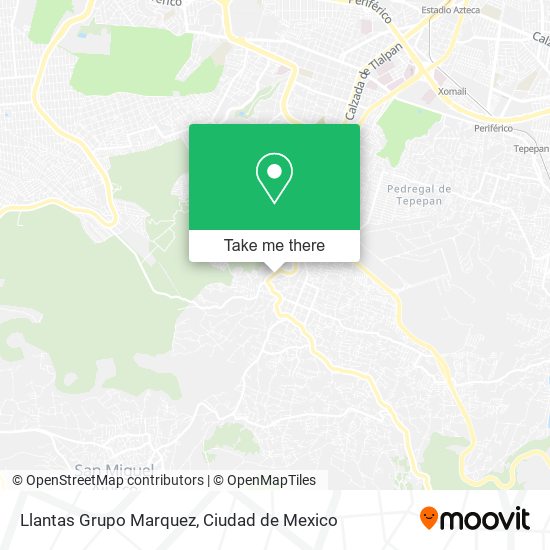 Llantas Grupo Marquez map