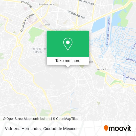 Vidrieria Hernandez map