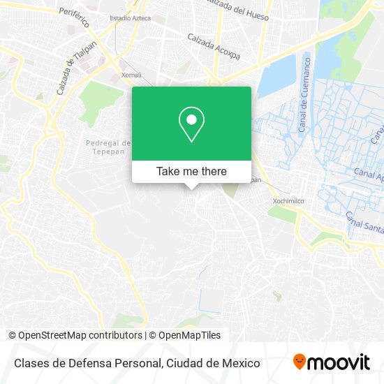 Clases de Defensa Personal map