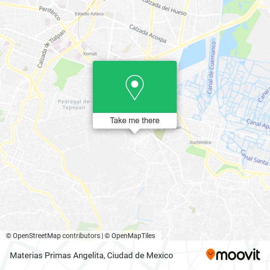 Materias Primas Angelita map