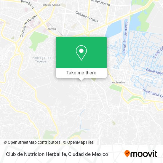 Club de Nutricion Herbalife map