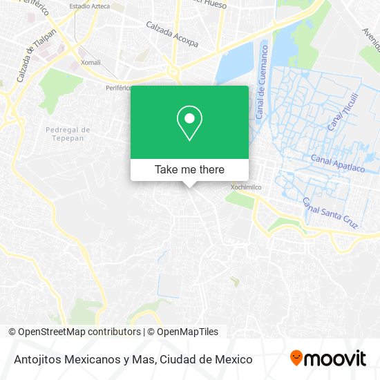 Antojitos Mexicanos y Mas map