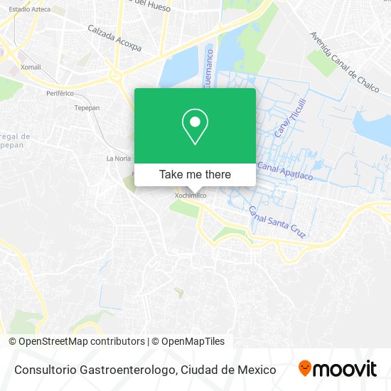 Consultorio Gastroenterologo map