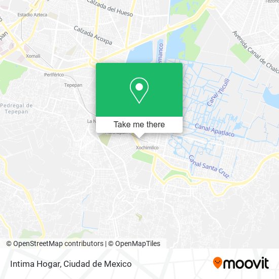 Intima Hogar map