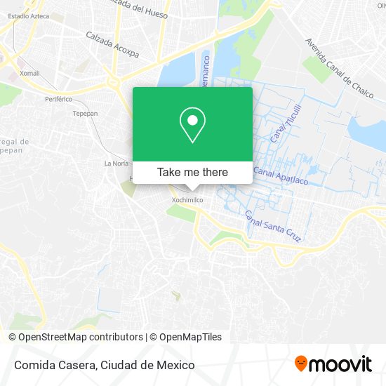 Mapa de Comida Casera