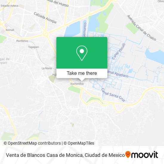 Venta de Blancos Casa de Monica map