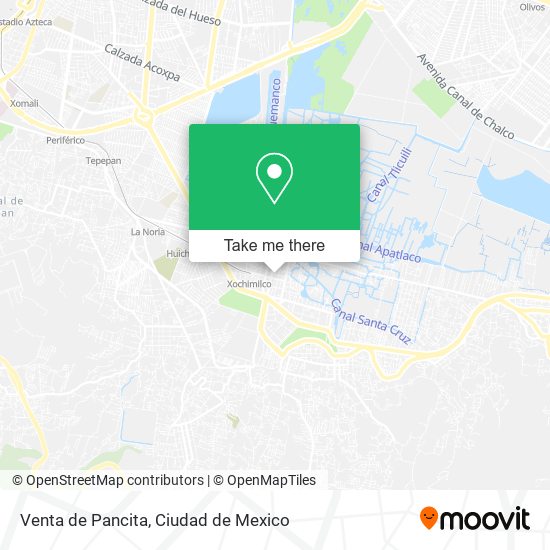 Mapa de Venta de Pancita