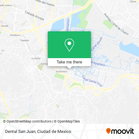 Dental San Juan map