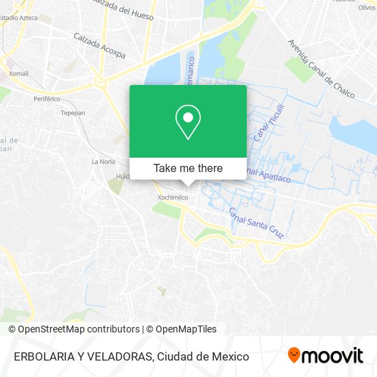 Mapa de ERBOLARIA Y VELADORAS