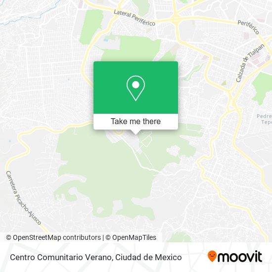 Centro Comunitario Verano map
