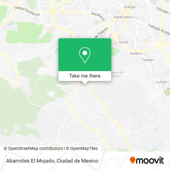 Abarrotes El Mojado map
