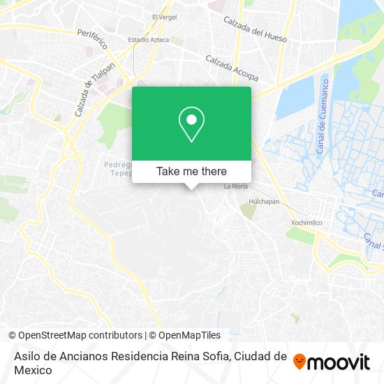 Asilo de Ancianos Residencia Reina Sofia map