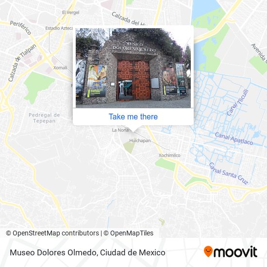 Museo Dolores Olmedo map