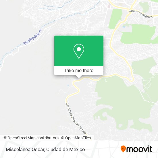 Miscelanea Oscar map