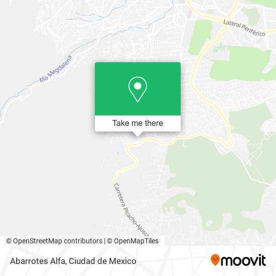 Abarrotes Alfa map