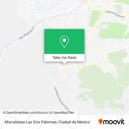 Mapa de Miscelanea Las Dos Palomas