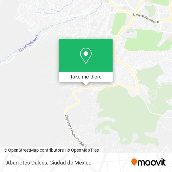 Abarrotes Dulces map