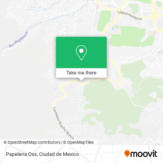 Mapa de Papeleria Oss