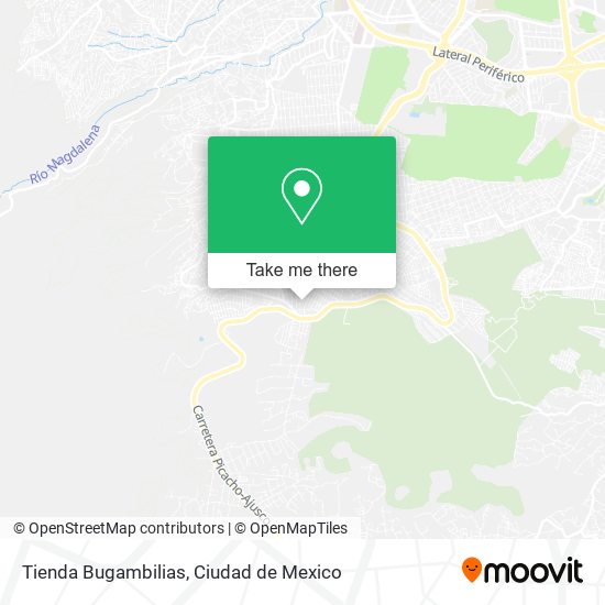 Tienda Bugambilias map